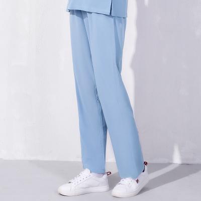 China Medical Breathable Top Tier Scrubs Medical Jogger Pants Sets Scrubs Female Nursing Uniforms Pants With Pocket for sale