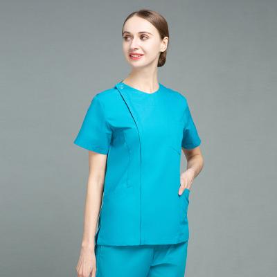 China Bset Eco-friendly Sale Scrubs Uniform Sets Manufacturers Hospital Dentist Scrubs Women Jogger Scrubs Sets for sale