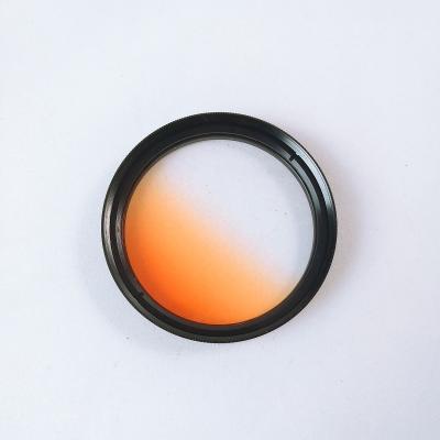 China Optical Glass +Aluminum Combines Mass Photographic Equipment Digital Camera Accessories CNC Lens Ring 62mm Camera Lens Gradient Machining Filter for sale