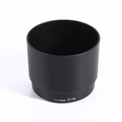 China Massa ET-74 Plastic Bayonet Mount Camera Lens Hood for sale