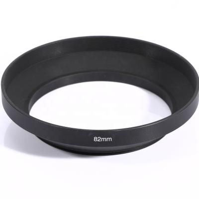 China Lightweight.Enironmental Massa 82mm Wide Angle Camera Lens Metal Hood for sale