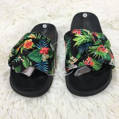 China Summer Beach Flower Slide Waterproof Outdoor Slippers For Women Slippers Sandals Shoes for sale