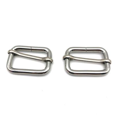 China Clutch Bag Slider Wholesale Silver Adjustable Buckle Strap Adjustable Sliding Buckle for sale