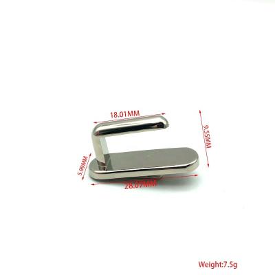 China Zinc Alloy Metal Arch Bridge Buckle In Purse Arch Bridge Anchor Hook Connector for sale