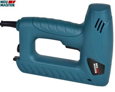 China Furniture Neu Master N6013 Stapler Electric Power Tacker Pinner Brad Nail Gun for sale