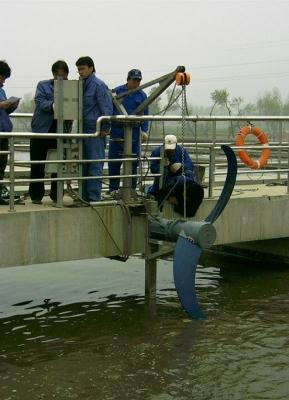 Chine Corrosion tournante à vitesse réduite industrielle de mélangeur submersible de propulseur anti à vendre