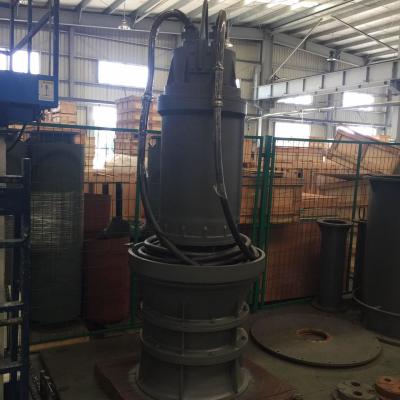 China Axial Flow Ventilation Submersible Dirty Water Pump Single Stage With Motor Drive for sale