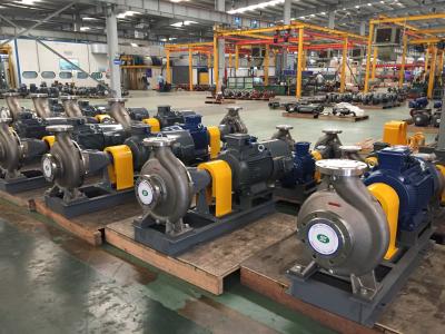 China SUS304 Industrial Water Drainage End Suction Centrifugal Pump Capacity Small Volume for sale