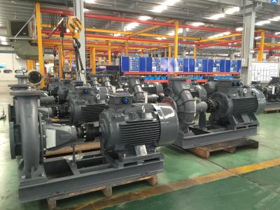 China Eenvoudige Horizontale dicht Gekoppelde Centrifugaalpompsnelheid 1450rpm voor Afvalwaterzuiveringsinstallatie Te koop