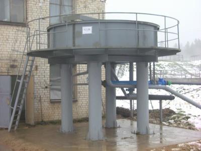 China SUS304 Round Dissolved Air Flotation System Large For Waste Water Treatment Plant for sale