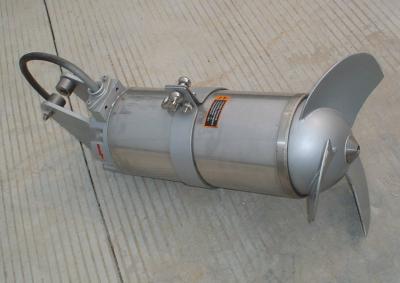 China CE Submersible Mixer / Submerged Mixing Agitator SUS304 For Bioreactor Tank for sale