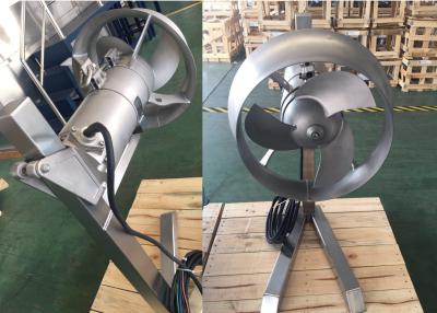 China Submerged industrial mixer with  SUS316 propeller material for equalization tank use for sale