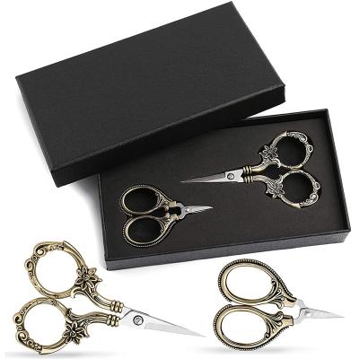 China Hot Sale Embroidery Fabric Scissors Cutting Craft Scissors Set Leather Cutting Scissors for sale