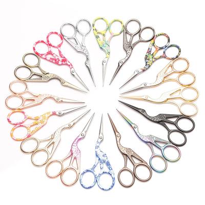 China Modern home office craft scissors embroidery vintage scissors diy household scissors for sale