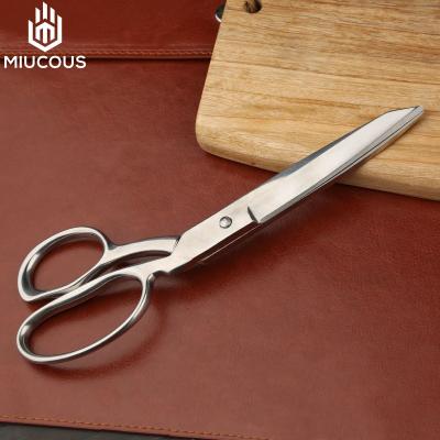 China Hot Selling Professional Tailor Scissors Household Sewing Convenience 8inch Clothes Full Stainless Steel Scissors for sale