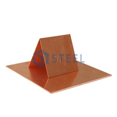 China Contemporary Factory Supply Directly 99.99% Grade C10100 Plate C10200 C11000 ASTM B370 T2 Electrolytic Copper Cathodes Sheets for sale