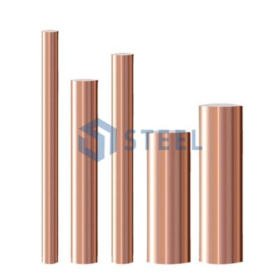 China Factory price C11000 traditional straight purple air conditioner pipe tubing Seamless pure copper square round square pipes15mm 20mm 25mm for sale