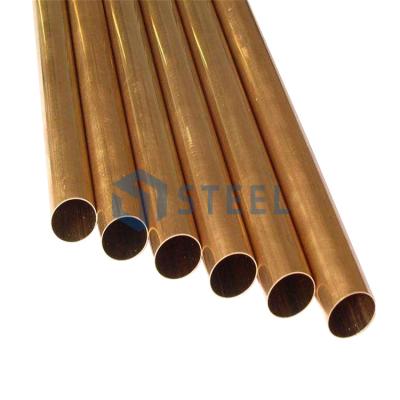 China Price 3mm 4mm 5mm 6mm 8mm 10mm 15mm 22mm 28mm 35mm Traditional C26000 1inch Cavity Tube Brass C26000 Round Brass Straight Pipe for sale