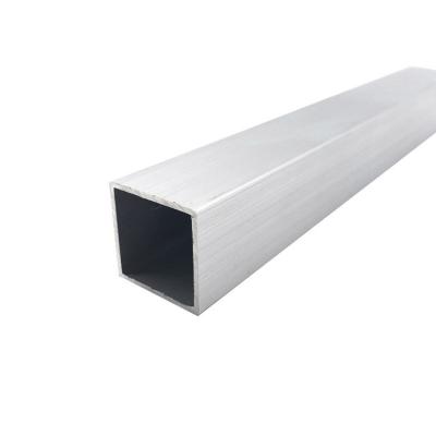 China Traditional Aluminum Pipe Stock 1 Square Inch 25mm 3003 Aluminum Square Tubing 3105 5005 5052 5083 5086 5251 5754 6061 7075 for sale