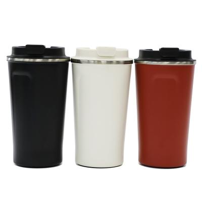 China 2021 TOP SALE PORTABLE Wall Stainless Steel Vacuum Mug Double Vacuum Insulated Travel Mugs Coffee Mug for sale