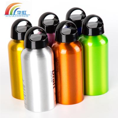 China Gift 500ml 16oz Chinese Factory Customized PORTABLE Water Bottle Outdoor Sports Aluminum Flask for sale