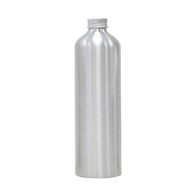 China Eco-friendly Recycled Usable Aluminum Empty Bottle For Drinking Water With Screw Lids for sale