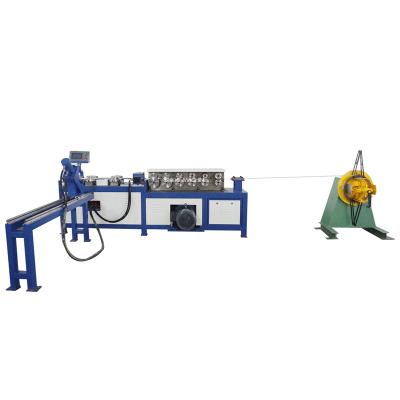 China Building Material Shops Automatic Galvanized HVAC System Round Pipeline Flange Spiral Flange Ventilation Steel Air Duct Clamp Making Machine for sale