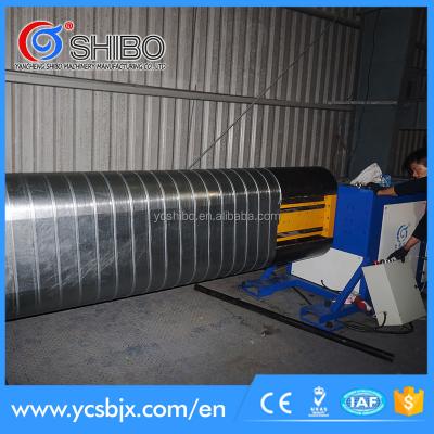 China spiral duct ovalizer machine, spiral duct oval forming machine SBJX-E3100 for sale