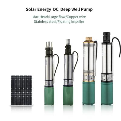 China 24v 46v 72v dc mini irrigation solar powered water pump with high quality cheap price for sale