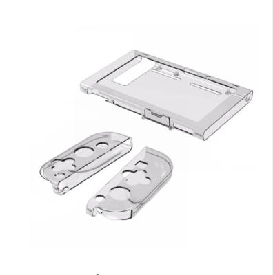 China Switch NS NX Console Crystal Case LK-NS Clear Snare Protective Case Cover For Nintend for sale