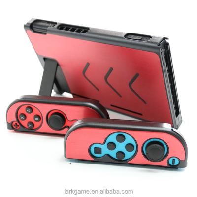 China Portable Protective Metal Back Protect Case Aluminum Hard Shell Cover For Nintend Switch NS NX Controller for sale