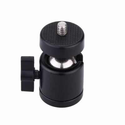 China Q29 Mini Tripod Head Ball 360 Degree Integrated Tripod Ball Head For Camera Light Bracket 3 Holes LK-Camera Accessories Q29 for sale