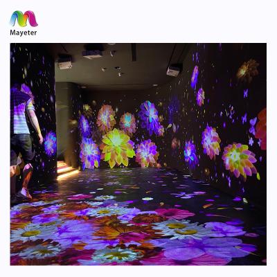 China Metal Shell Hot Visual Feast Art Show 3D Hologram Projection Interactive Immersive Experience Room for sale