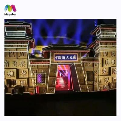 China 100+ Amazing 3D Projection Mapping on Buildings Projection 3D Architectural Exterior Video Mapping for sale