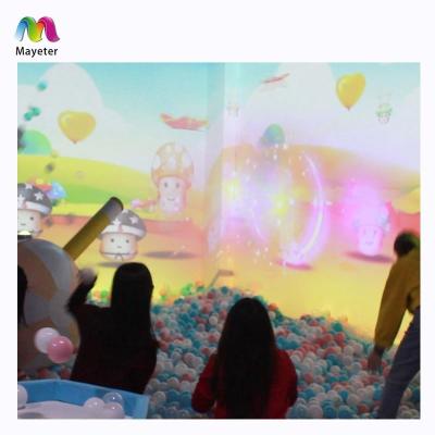 China Metal Shell Amusement Park Interactive Projector Wall Projection Game With Software for sale