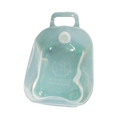 China Collapsible Water Storage Jerry Can Cap 10l Semi-folding Plastic Water Container Jerry Can for sale