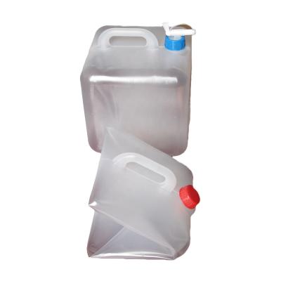 China 10L 20L Bladder Chemical Portable Plastic Drinking Water Container Camping Containers With Faucet for sale