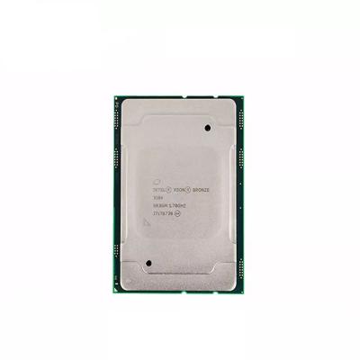 China Xeonbrons 3104 1,7 GHz INTEL cpu Bewerker 6 Kern 8.25M Cache Te koop