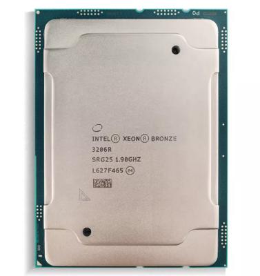 China 11M 1,9 GHz van de Bewerkerintel Xeon van INTEL cpu het Brons3206r 8 Kernserver cpu Te koop