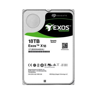 Cina Impresa a 3,5 pollici Hdd ST18000NM004J di Seagate Exos X18 18tb del nascondiglio 256MB in vendita