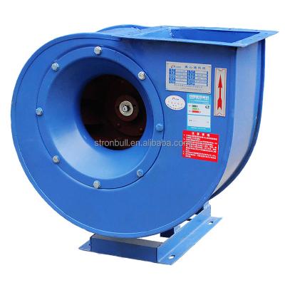 China Industrial Workshop/School/Hospital/Greenhouse Centrifugal Fan 4-72 A For Dust Fire Steam Draft Fan Large Air Volume Exhausting Kitchen Fan for sale