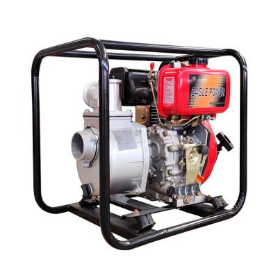 China Low MOQ Industrial Utilities Manufacturer 6hp Diesel Engine Water Pump 3 Inch 80mm Diesel Water Pump for sale