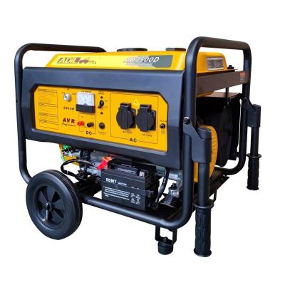 China Small Generator Supply Electric Power Home Use Portable Generator, Gasoline Generator Set, Gasoline Generator Price 6KW for sale