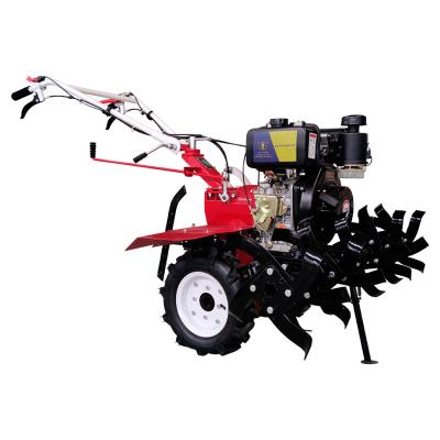 China High Efficiency Powerful Multifunctional Mini Tiller 10HP Cultivator with 186F Air Cooled Engine for sale