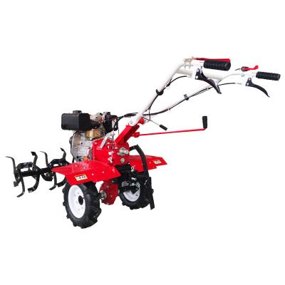 China Farms Hand Push Garden Management Machine Agriculture Pastoral Machinery Mini Micro Power Tiller for sale