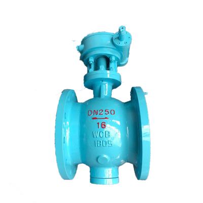 China Industrial Water Ball Valve , Eccentric Hemispherical Ball Valve for sale