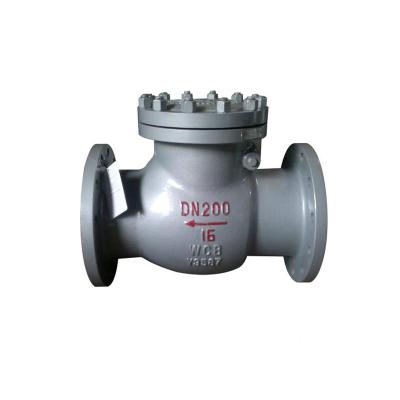 China Water/Oil/Gas Carbon Steel Pressure Seal Non Return Check Ball Valve for sale