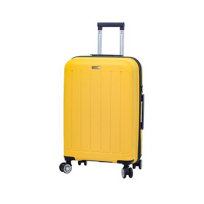 China Zipper PP Suitcase Luggage Trolley Case for sale