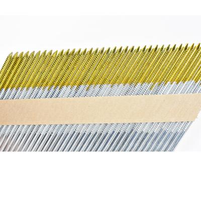 China Building Construction Ring Shank Finish Nails / Galvanized Framing Nails For Nail Gun for sale