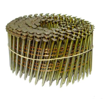 Chine MANUFACTURER 15 degree 2 ''x.099'' pneumatic galvanized pallet roofing common coil nails for nail gun à vendre